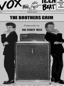 Ron Coleman of The Brothers Grim — first rock group sponsored by Vox in America — on the cover of Vox's Teen Beat magazine