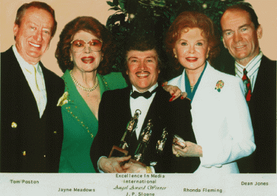 Angel Awards – Tom Poston, Jayne Meadows, JP, Rhonda Fleming and Dean Jones